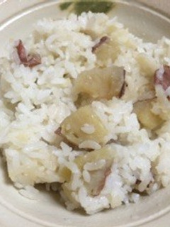 100円レシピ☆さつまいもご飯-レシピのメイン写真