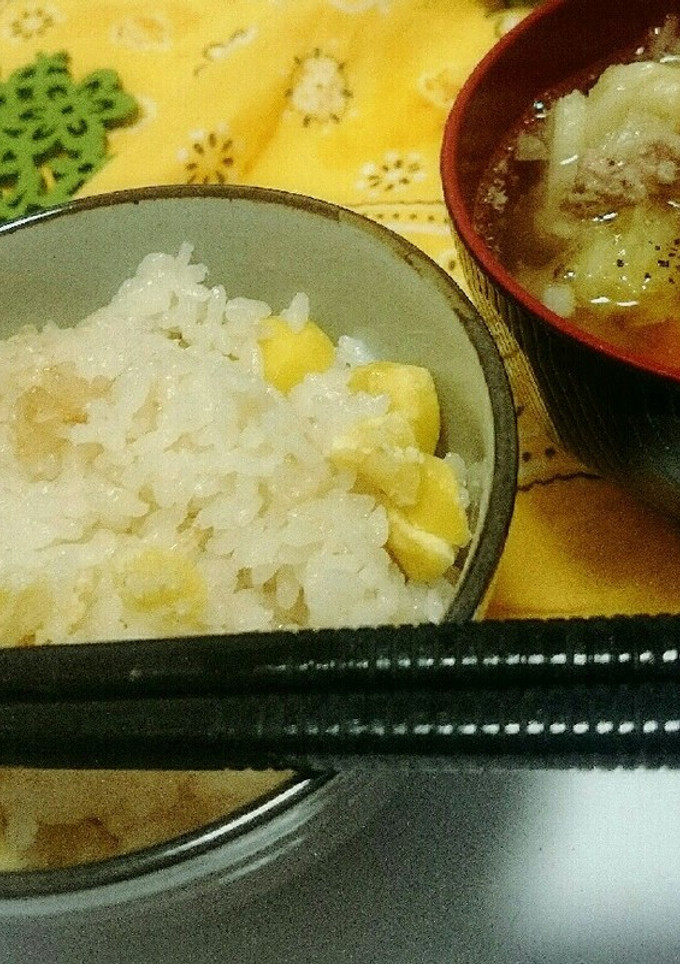 秋の味覚☆簡単栗ご飯-レシピのメイン写真