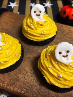 ハロウィンに♪ 簡単パンプキンタルト-レシピのメイン写真