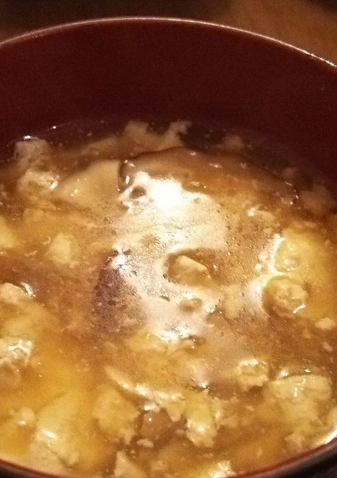 キノコと豆腐のとろみ汁-レシピのメイン写真