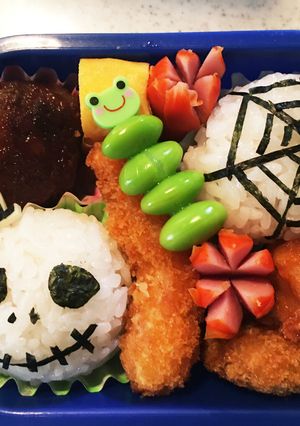 ☆キャラ弁☆ハロウィン 簡単②-レシピのメイン写真