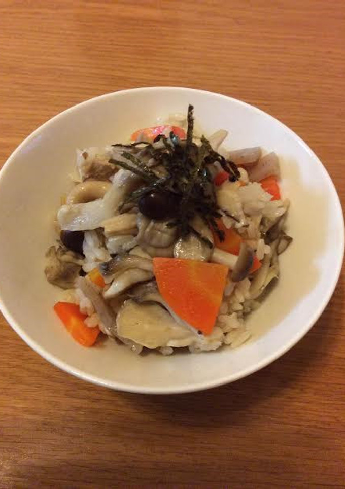 【簡単】旦那絶賛♡きのこの炊き込みご飯-レシピのメイン写真