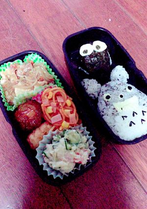 トトロのキャラ弁☆-レシピのメイン写真