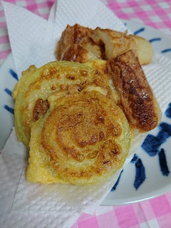 お弁当。竹輪と玉ねぎのジョン。-レシピのメイン写真