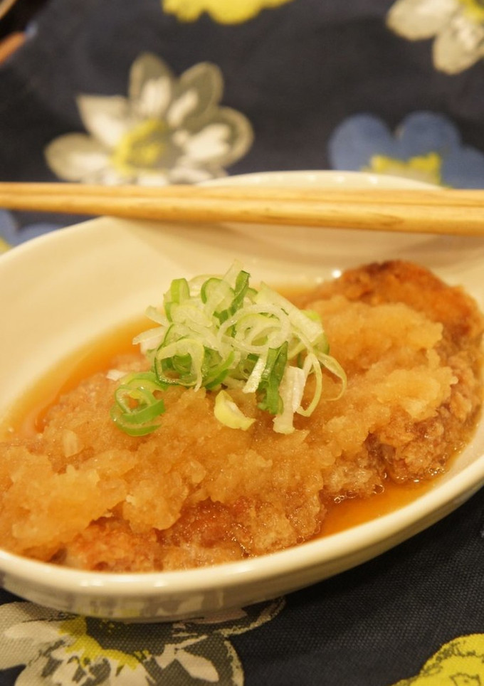 カツのみぞれ煮＊あごだしつゆで-レシピのメイン写真