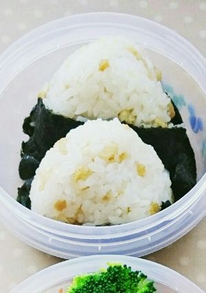 たぬきおにぎり-レシピのメイン写真