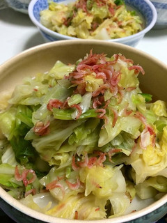 桜海老の蒸しキャベツ-レシピのメイン写真