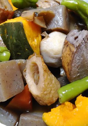 *お気に入りのスーパーの煮しめ*-レシピのメイン写真