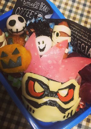 キャラ弁☆エグゼイド Halloween-レシピのメイン写真