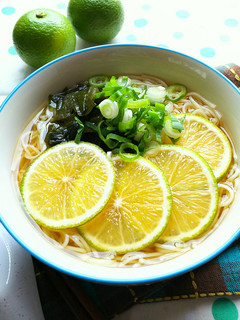 かぼす入り☆にゅうめん-レシピのメイン写真