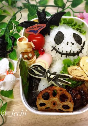 ハロウィン弁当！ナイトメアジャック-レシピのメイン写真