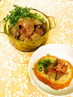 ☺フォアグラ風!?鶏レバーのコンフィ☺-レシピのメイン写真