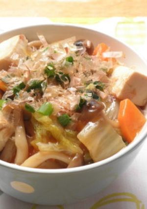 白菜と豆腐のぽかぽかあんかけ丼-レシピのメイン写真
