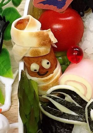 ハロウィン！ウインナーのミイラ男-レシピのメイン写真