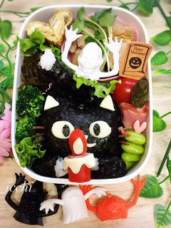 ハロウィン!クロネコちゃんとロウソク-レシピのメイン写真