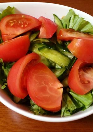【夏の薬膳】夏野菜サラダ-レシピのメイン写真