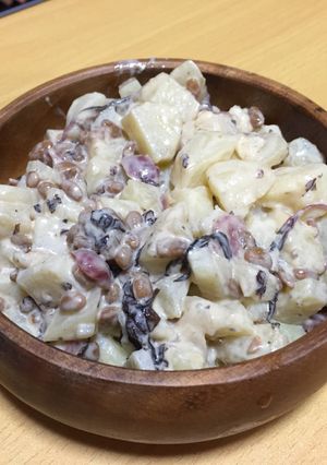 納豆とじゃがいものサラダ-レシピのメイン写真