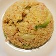 簡単パラパラ!!レタス炒飯