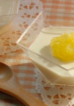 アップルミルクゼリー-レシピのメイン写真
