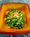 すぐ出来る♪豆苗のにんにくナムル