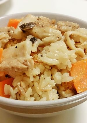 豚バラ肉と大根の炊き込みご飯-レシピのメイン写真