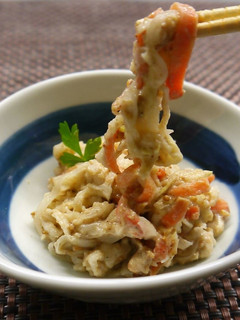 ごまとろろサラダ(精進料理)-レシピのメイン写真
