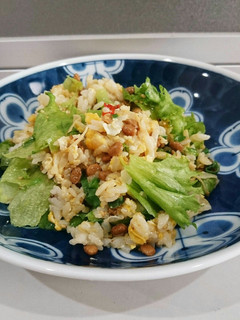 納豆で【ダシダ】炒飯-レシピのメイン写真