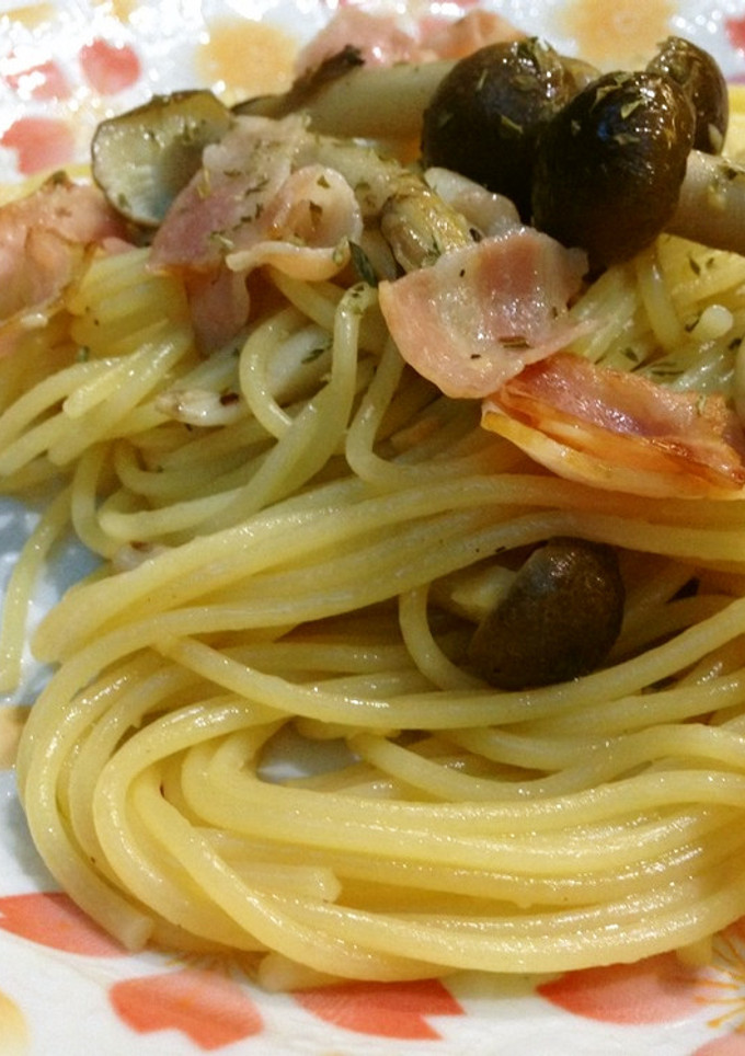 あごだしで簡単　和風パスタ-レシピのメイン写真