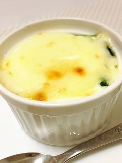 トースターで簡単♡ほうれん草のココット-レシピのメイン写真