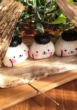 ポムポムプリンのおむすび♡簡単キャラ弁-レシピのメイン写真