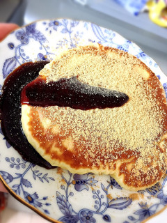 お餅入り和風ホットケーキ-レシピのメイン写真
