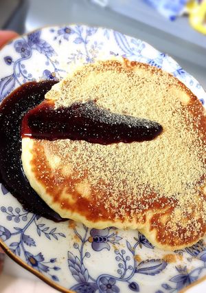 お餅入り和風ホットケーキ-レシピのメイン写真