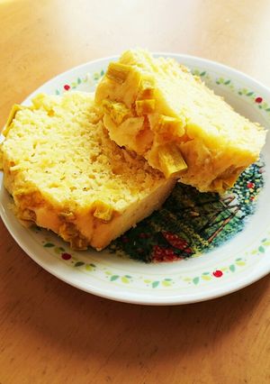 HMで簡単さつま芋のパウンドケーキ☆-レシピのメイン写真