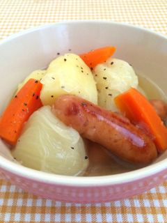 焼きソーセージのポトフ☆圧力鍋で-レシピのメイン写真