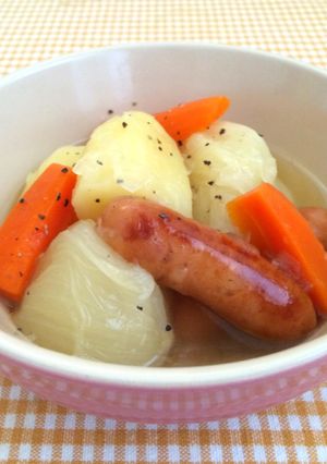 焼きソーセージのポトフ☆圧力鍋で-レシピのメイン写真