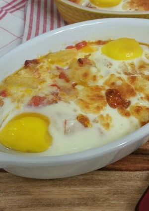 卵チーズグラタン♡-レシピのメイン写真