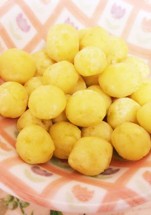 離乳食、おやつ、さつまいもボーロ-レシピのメイン写真