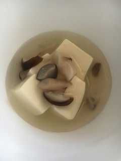 離乳食 中期 豆腐のキノコあんかけ-レシピのメイン写真