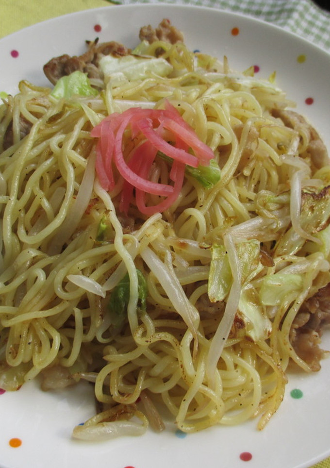 だし焼きそば-レシピのメイン写真