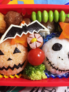 キャラ弁 簡単 ハロウィン ジャック-レシピのメイン写真