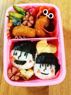 キャラ弁。おそ松さん!-レシピのメイン写真