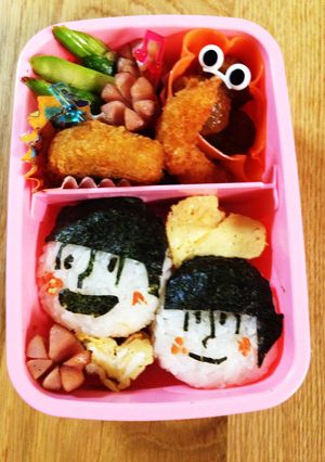 キャラ弁。おそ松さん！-レシピのメイン写真
