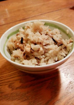 お吸い物の素で!炊き込みご飯!-レシピのメイン写真