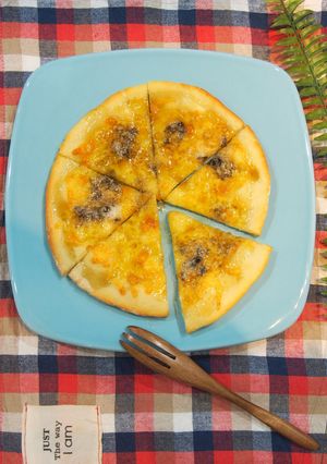 アガベ根昆布のやみつきゴルゴンゾーラピザ-レシピのメイン写真
