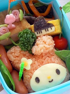 マイメロ♥キャラ弁-レシピのメイン写真