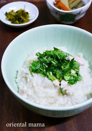胃腸に優しい！炊飯器de鶏と里芋のお粥-レシピのメイン写真