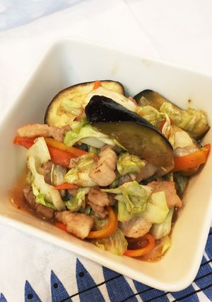 野菜の味噌炒め-レシピのメイン写真
