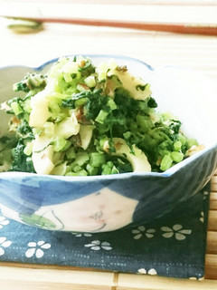ご飯が進む♪大根の葉っぱの炒めもの-レシピのメイン写真