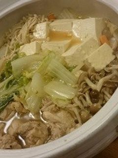 だしつゆで作る鶏鍋-レシピのメイン写真