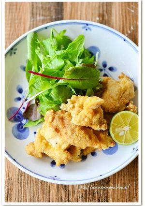 鶏むね肉のふんわり揚げ-レシピのメイン写真